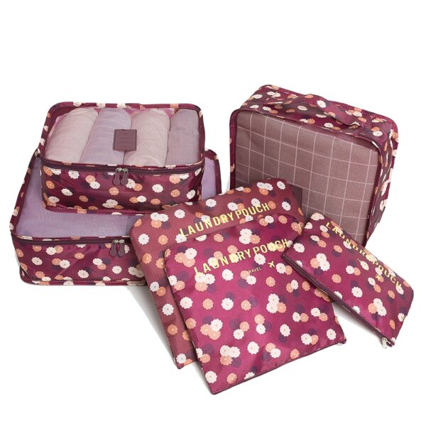 BS18024F-Travel 6 PCS packing cube - Image 2