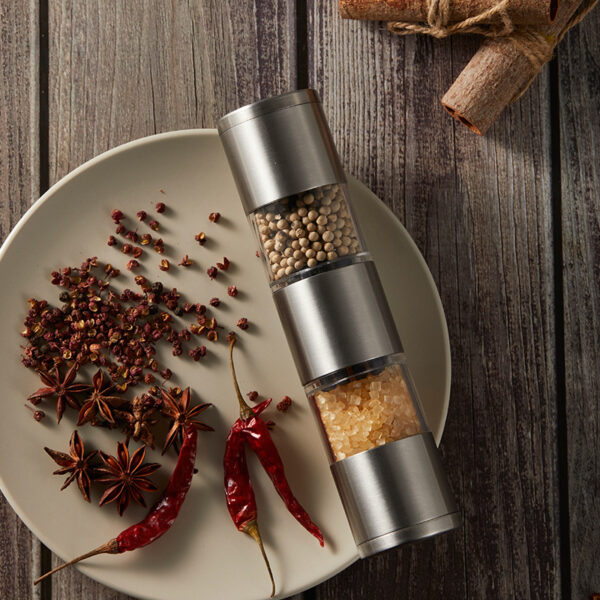 BS5113J-Double-headed manual salt and pepper grinder - Image 3