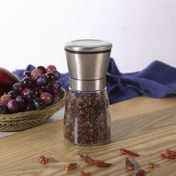 BS0775J-Salt and pepper grinder set stainless steel - Image 5