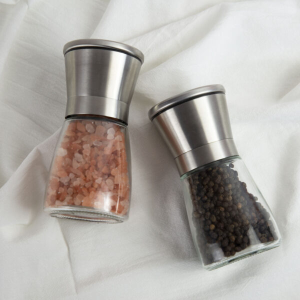 BS0775J-Salt and pepper grinder set stainless steel - Image 6