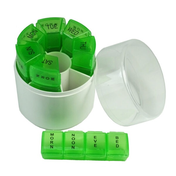 BS0105J-Round weekly pill box - Image 3