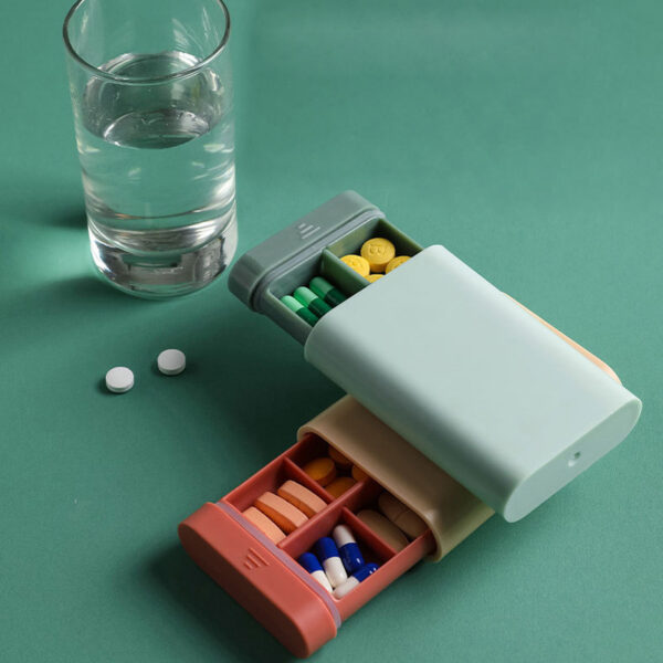 BS0690J-6 Compartment Pill Box