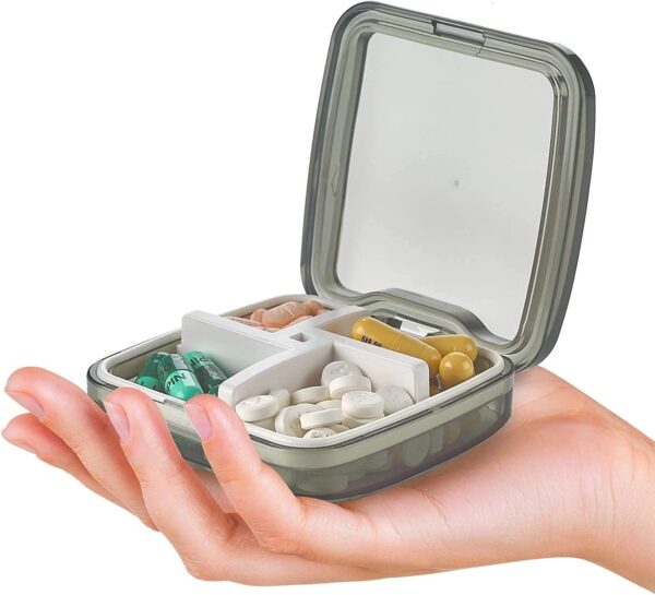 BS0660J-Daily 4-Compartment Pill Organizer - Image 5