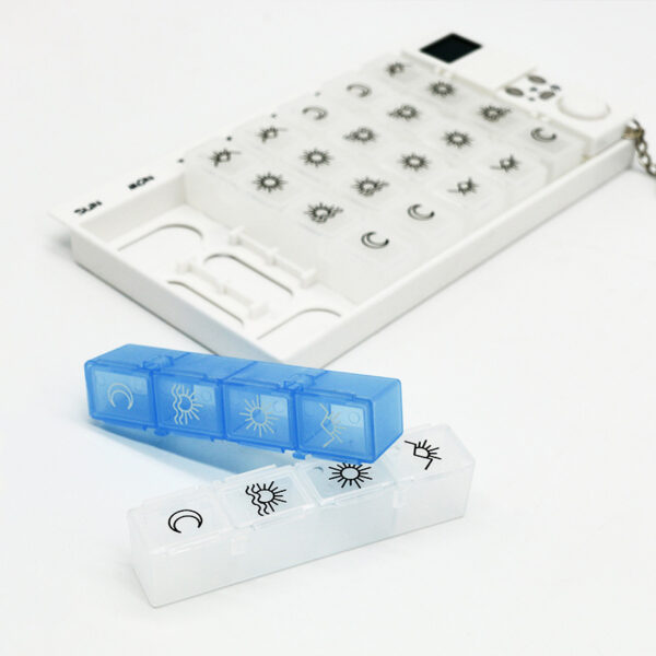 0113001-Wholesale Intelligent Electronic Pill Box for Elderly Reminder Timing Pill Boxes - Image 4