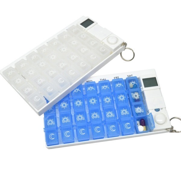 0113001-Wholesale Intelligent Electronic Pill Box for Elderly Reminder Timing Pill Boxes - Image 5