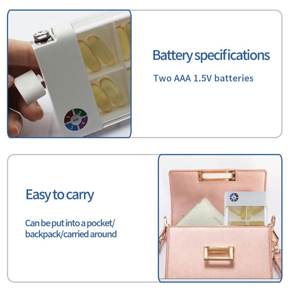 specification of electronic pill box