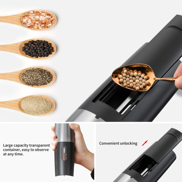 BS5141J-Electric Salt and Pepper Mill (USB) - Image 5