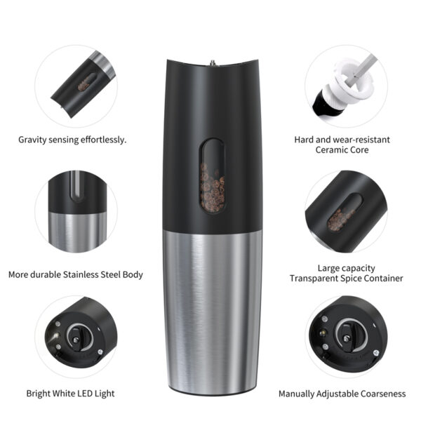 BS5141J-Electric Salt and Pepper Mill (USB) - Image 7