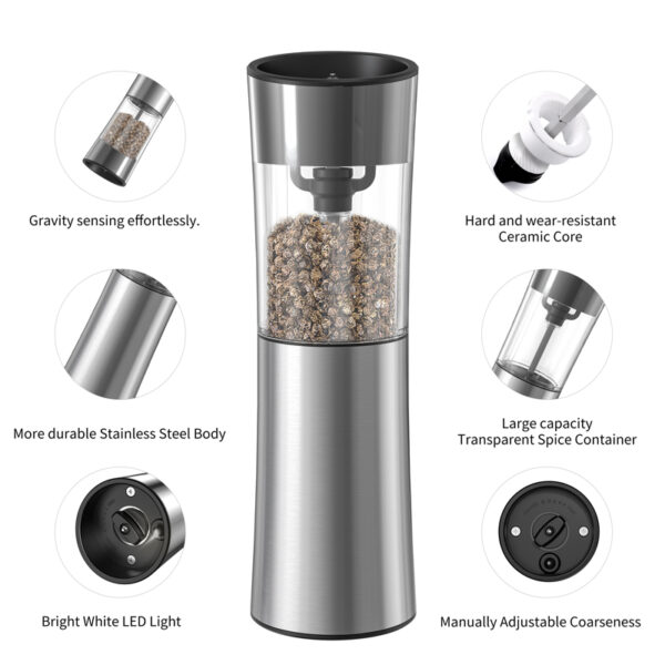 BS5144J-Electric Salt and Pepper Mill (USB) - Image 4