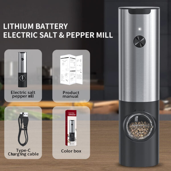 BS5143J-Electric Salt and Pepper Mill (USB) - Image 3