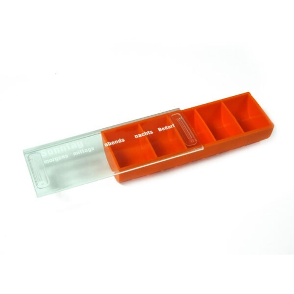 BS0399J-Factory Direct Sale 4 Compartments Plastic Pill Box Cheap One Day Pill Box Hot Sale Portable Pill Box - Image 3