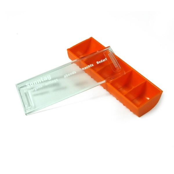 BS0399J-Factory Direct Sale 4 Compartments Plastic Pill Box Cheap One Day Pill Box Hot Sale Portable Pill Box - Image 4