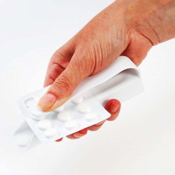 BS0432G-Hot Sale Portable Travel Medication Plastic Tablet Remover Pill Box Organizer Pill Popper Dispenser - Image 2