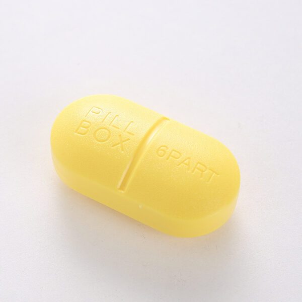 BS0305J-Most Popular Pocket Pill Case Capsule Type Child Proof Pill Box 6 Cases Pill Box - Image 10