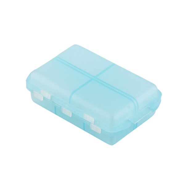 BS0172J-Wholesale Plastic 10 Compartment Flip Top Pill Box