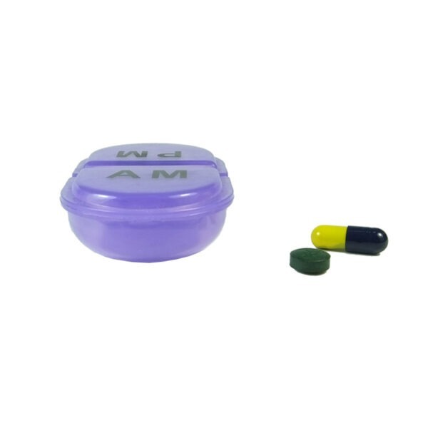 BS0115J-Wholesale 2 Compartment Am Pm Pill Box Plastic Small Pill Boxes - Image 6