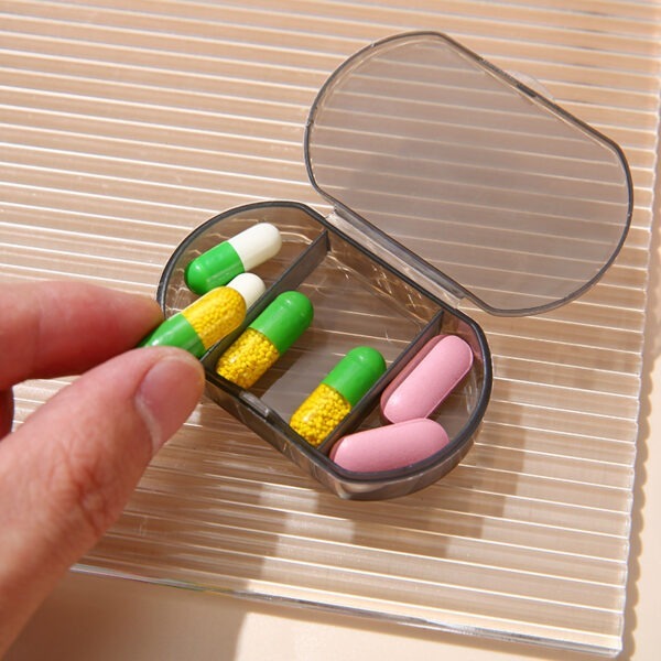 BS0192J-Wholesale 3-Compartment Small Pill Box Small Daily Pill Box - Image 2