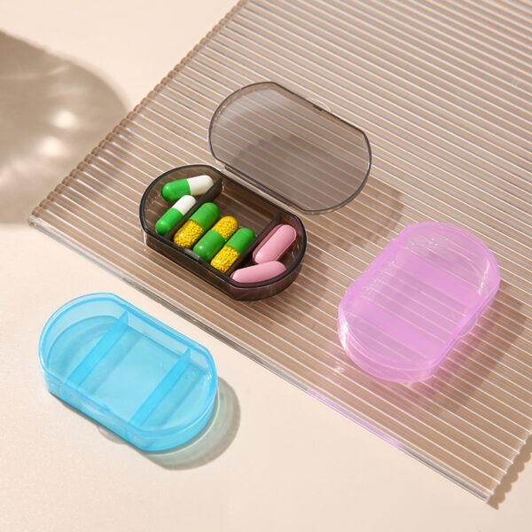 BS0192J-Wholesale 3-Compartment Small Pill Box Small Daily Pill Box - Image 3