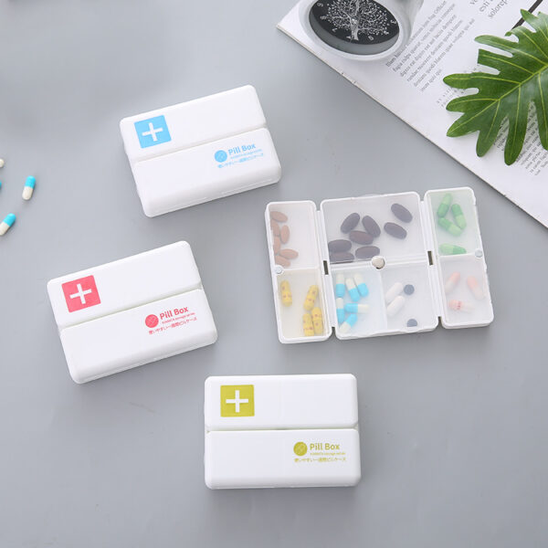 BS0248J-Plastic Magnetic Pill Boxes Promotional Weekly Magnet Pill Boxes - Image 4