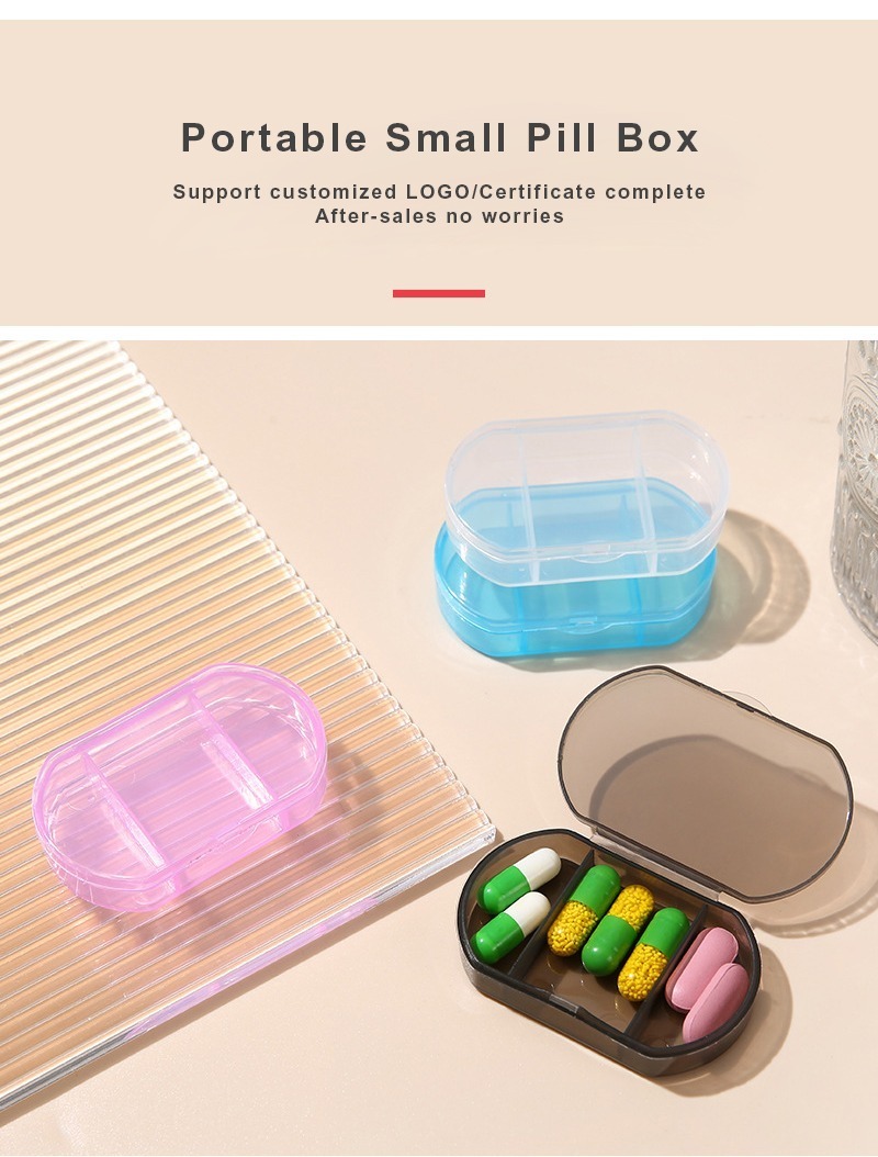 portable small pill box 