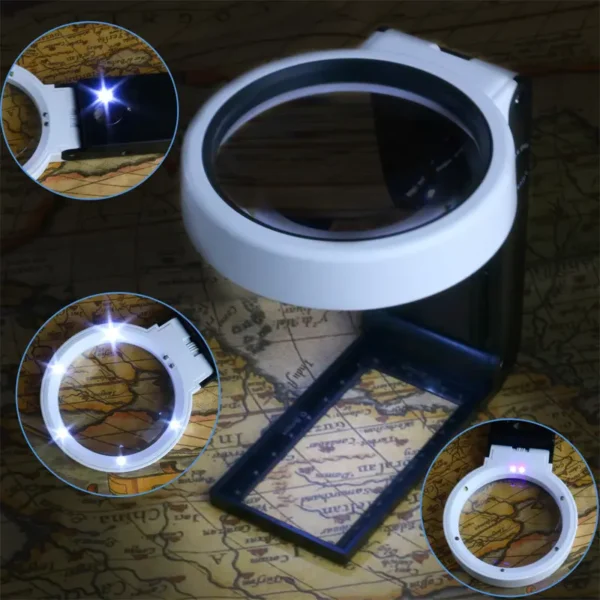 BS0504G-Magnifying Glass with LED (L) - Image 4