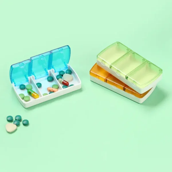 BS0567J-3 Compartment Pill Box