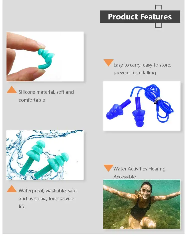 BS0877G-Corded Ear Plugs Silicone — yechi`s Site