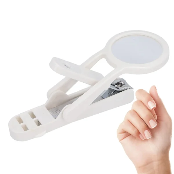 BS0846G-Nail Clippers With Magnifying Glass - Image 2