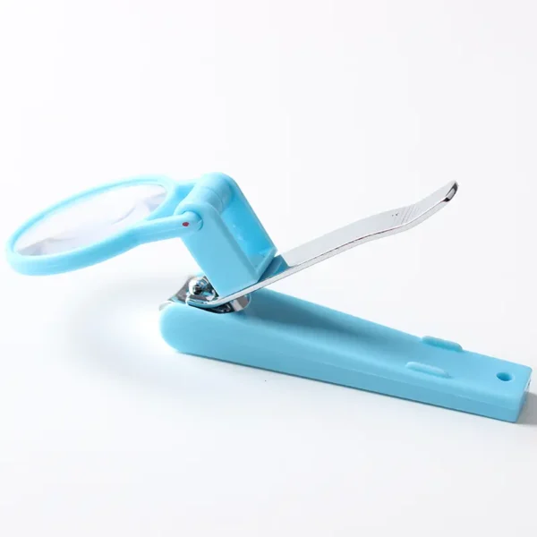 BS0847G-Nail Clippers With Magnifying Glass and Zoom Light - Image 8