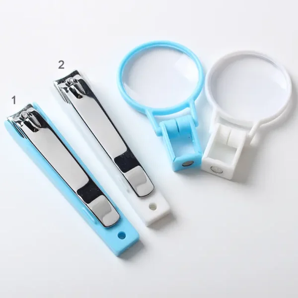 BS0847G-Nail Clippers With Magnifying Glass and Zoom Light - Image 9