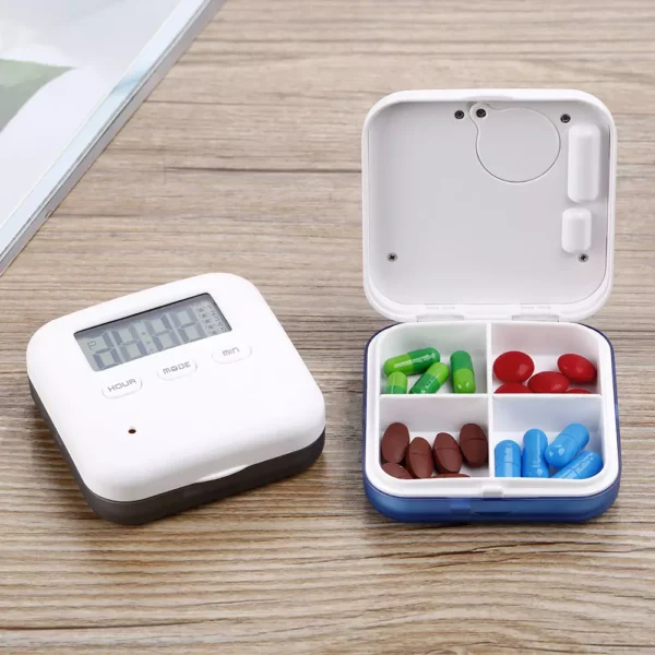 0113004-Pill Timer in 4 Compartments - Image 4