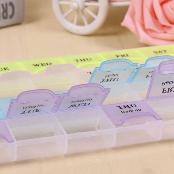 BS0111J-Weekly Pill Organizer 4 Times A Day - Image 3