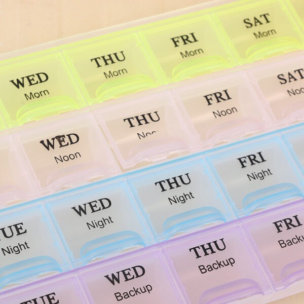 BS0111J-Weekly Pill Organizer 4 Times A Day - Image 4