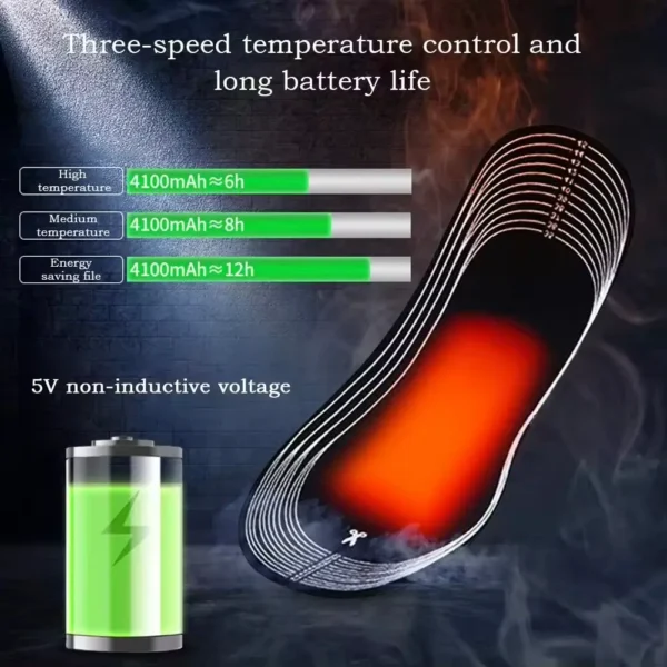 BS0885G-Electric Heated Insoles - Image 2