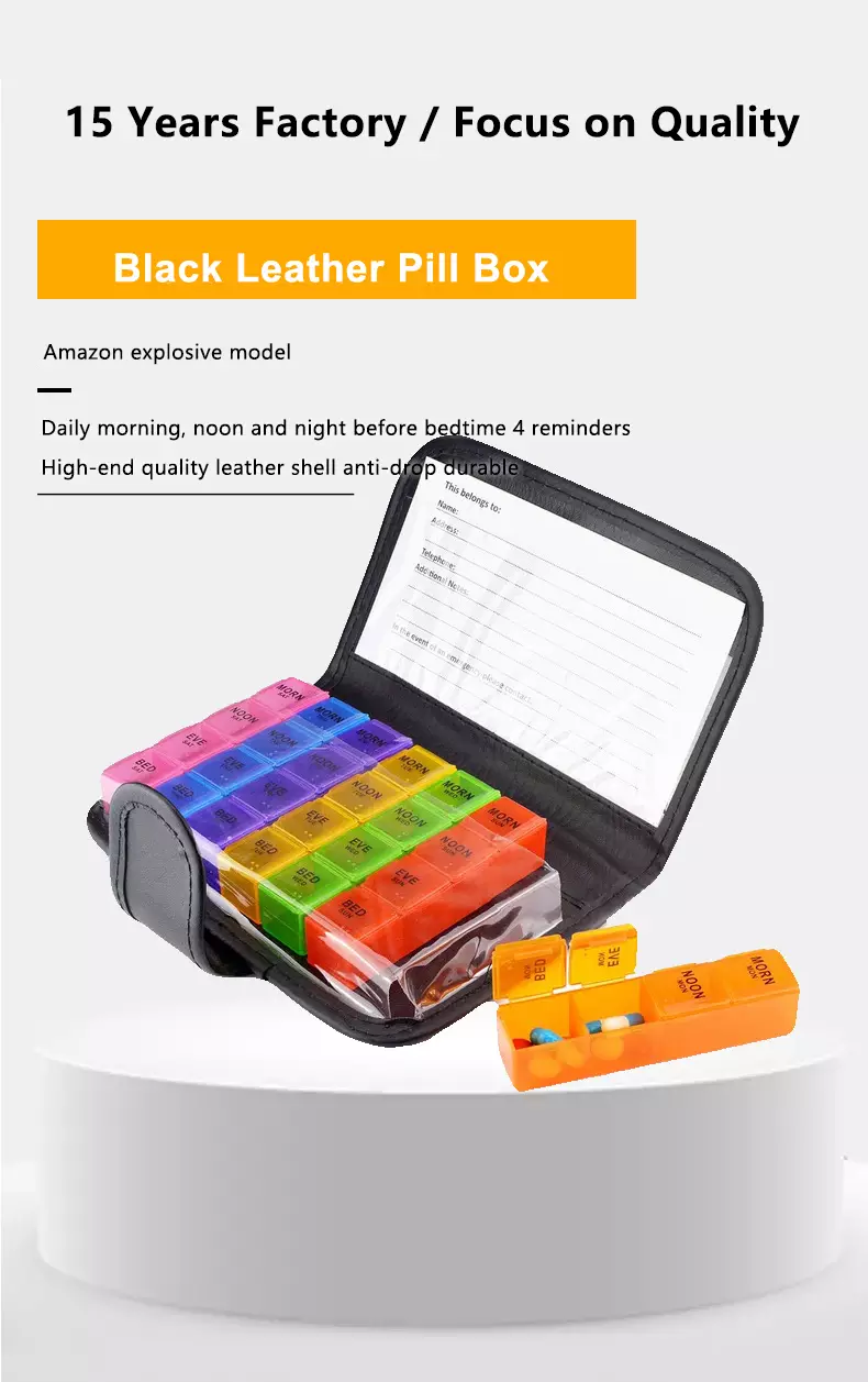 notebook pill box