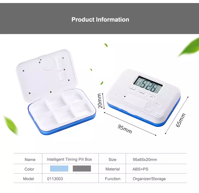 product information of smart pill timer