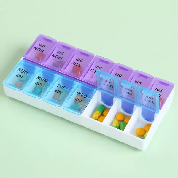 BS0096J-Weekly Pill Box AM/PM - Image 4