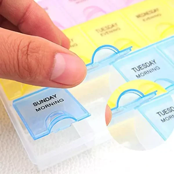 BS0110J-Weekly Pill Organizer 3 Times A Day - Image 6