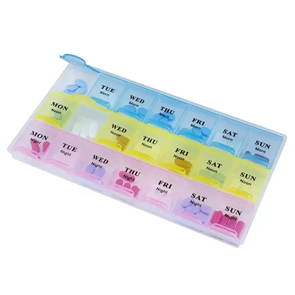 BS0110J-Weekly Pill Organizer 3 Times A Day - Image 3