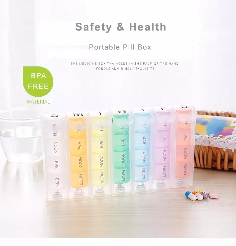 pop-up pill organizer