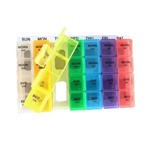 BS0097HQ-Weekly Pill Box with ABS Base