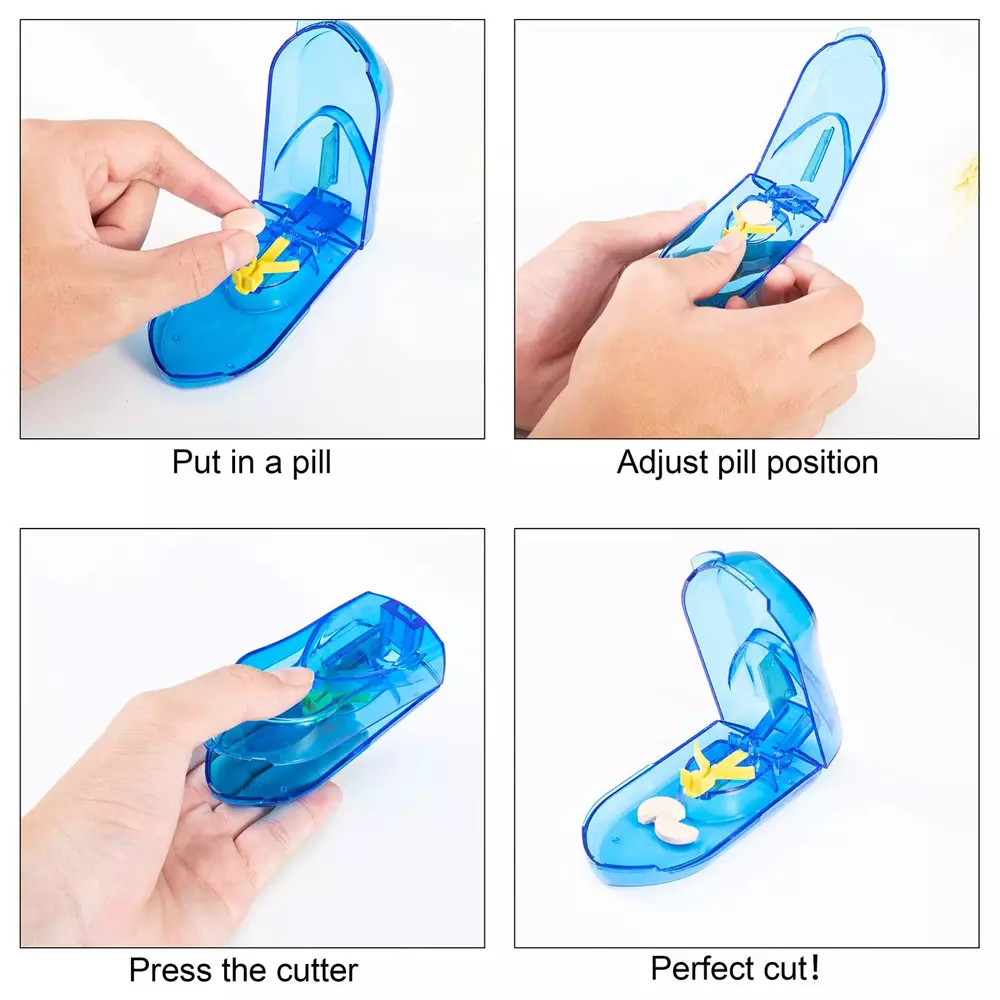 How to cut pills using pill cutter