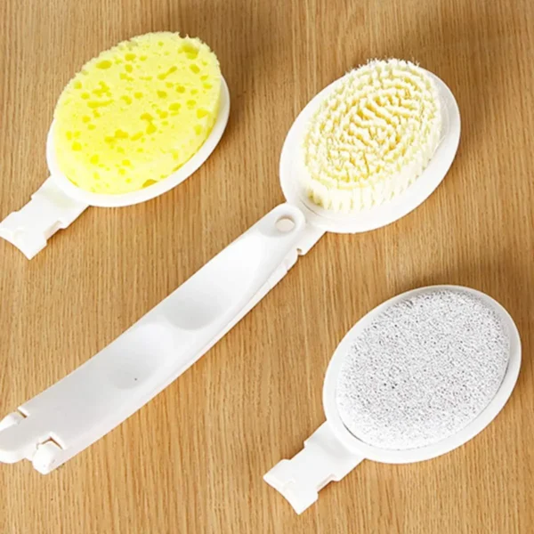 BS0958G-3 in 1 Back Bath Brush Set for Shower - Image 3