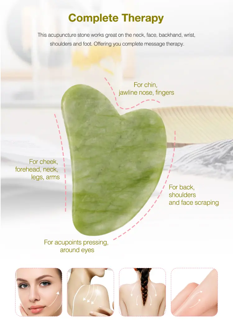 Face Roller and Gua Sha Set (4)