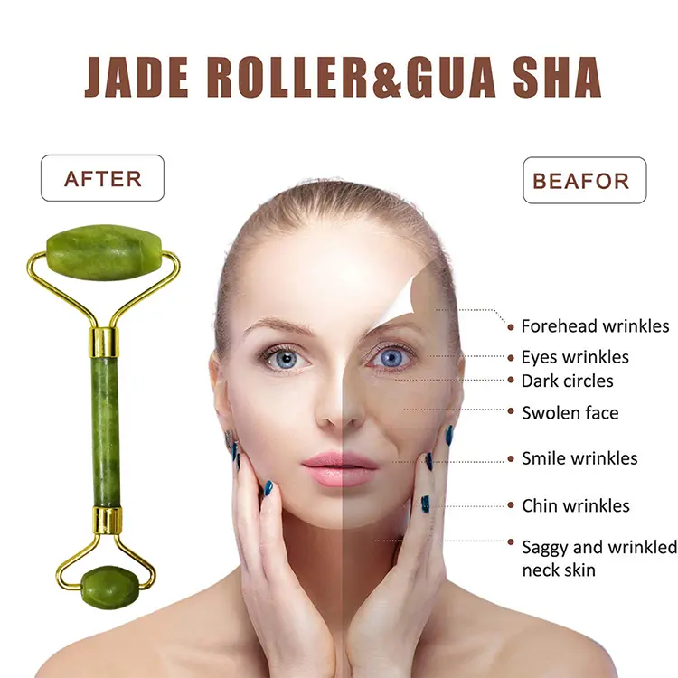 Face Roller and Gua Sha Set (5)