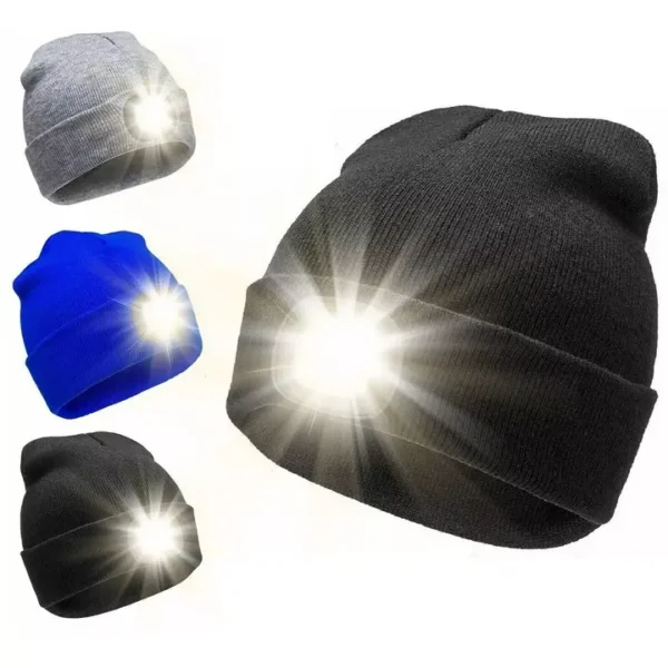 BS0945G-LED Beanie Hat - Image 2