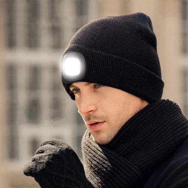 BS0945G-LED Beanie Hat