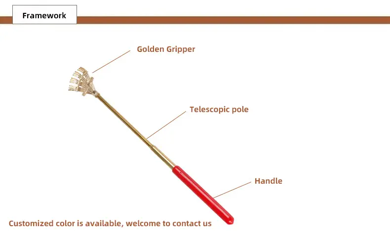 Rake Metal Back Scratcher (3)