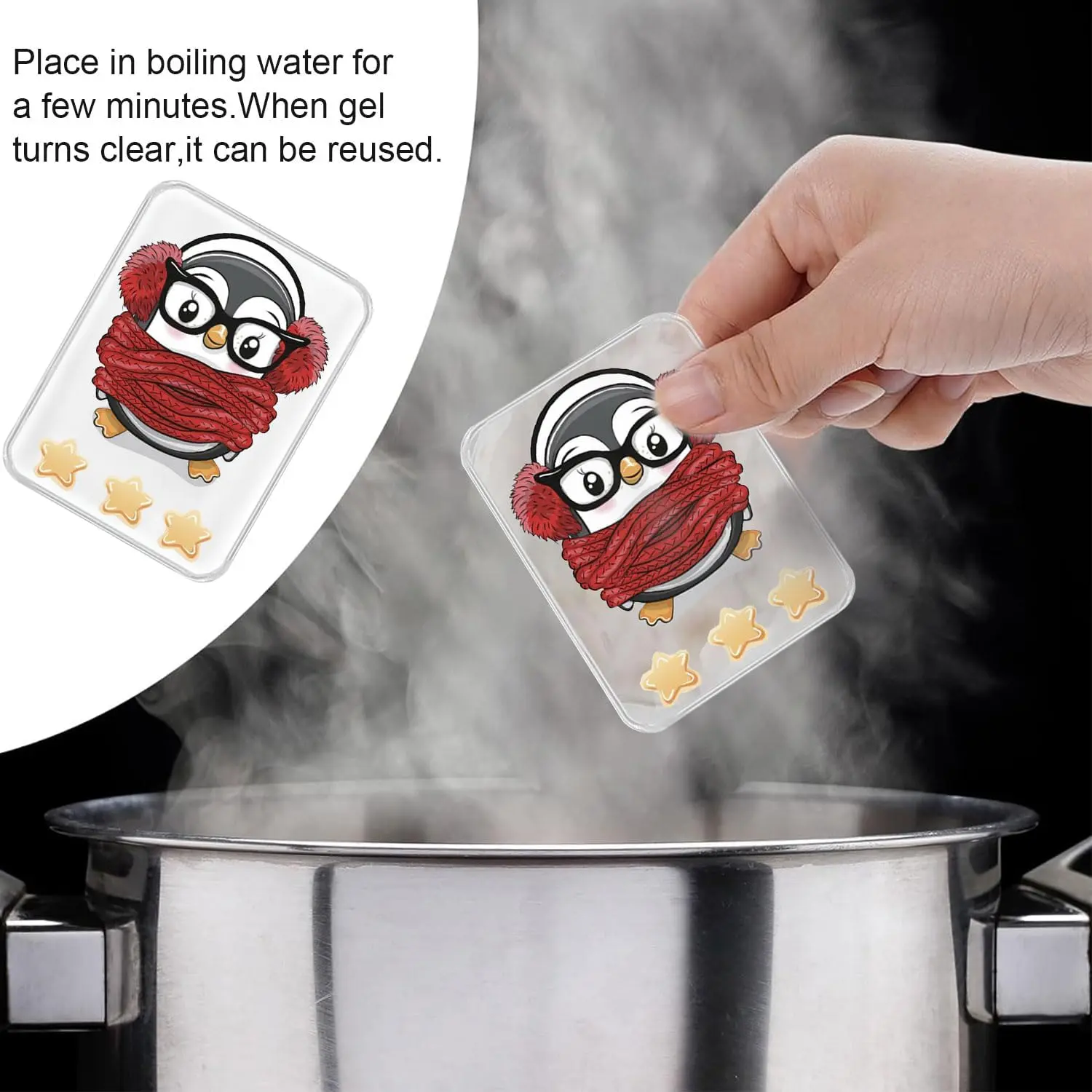 Reusable Snap Heat PackHand Warmer (3)