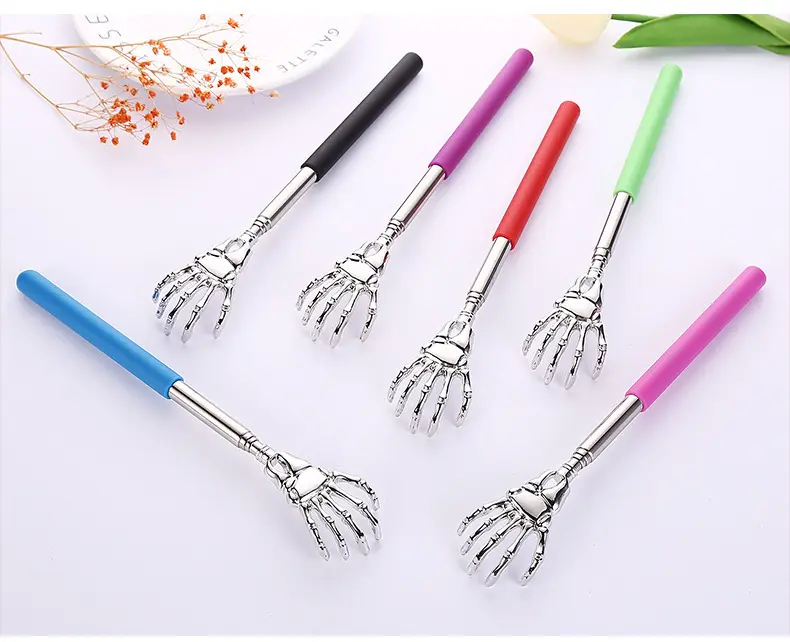 Skulll Hands Metal Back Scratcher (3)